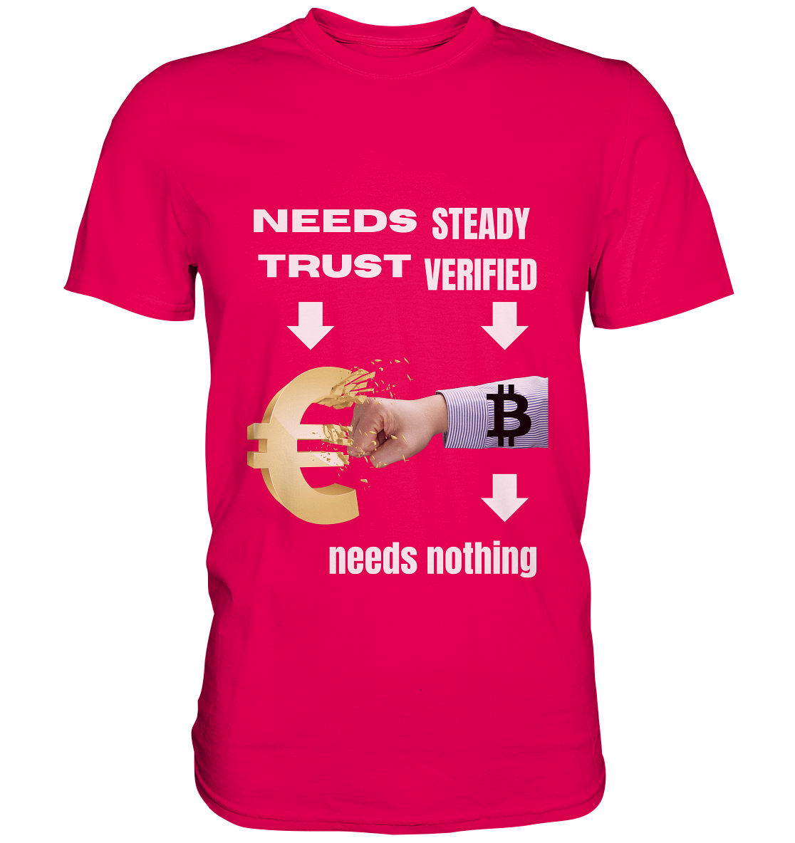 Needs TRUST / Needs NOTHING - Premium Shirt