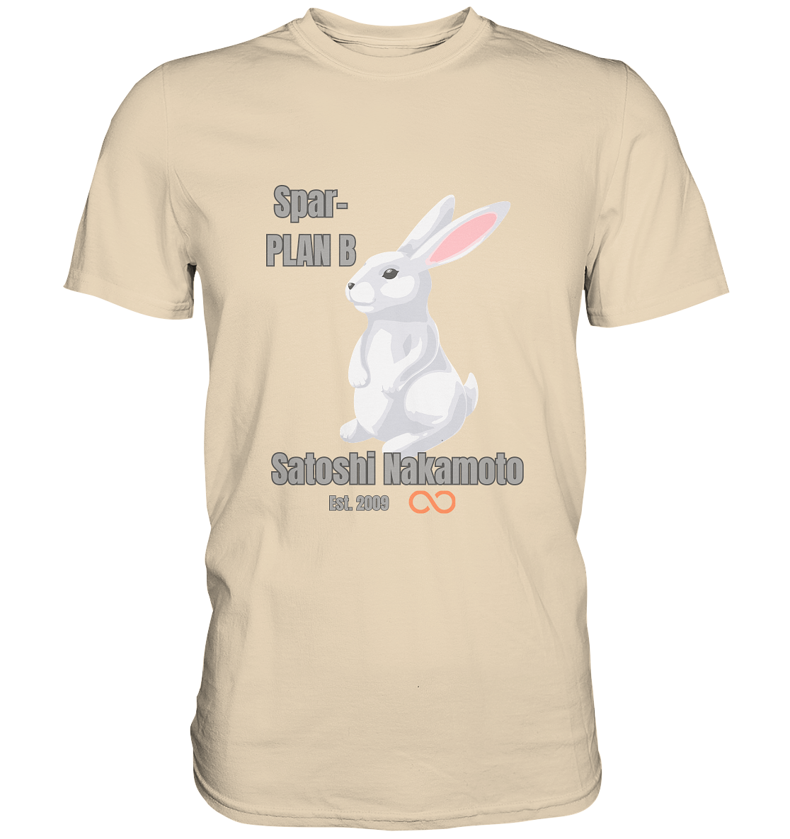 Spar-PLAN B SATOSHI NAKAMOTO Est. 2009 (unendlich) - LADIES COLLECTION 21% automat. Rabatt bis zum Halving 2024  - Premium Shirt