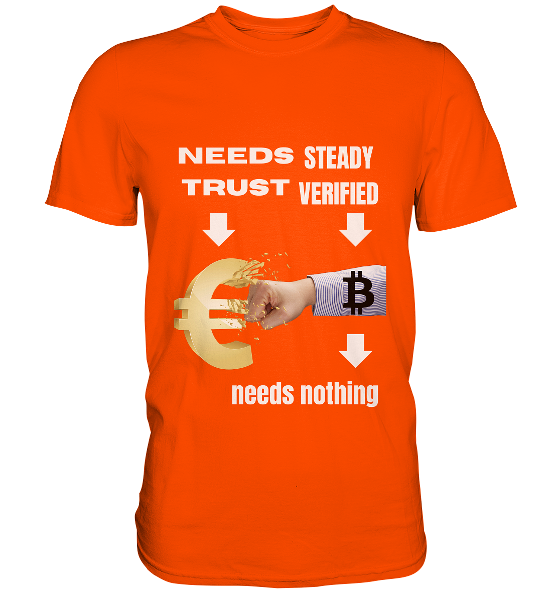 Needs TRUST / Needs NOTHING - Premium Shirt