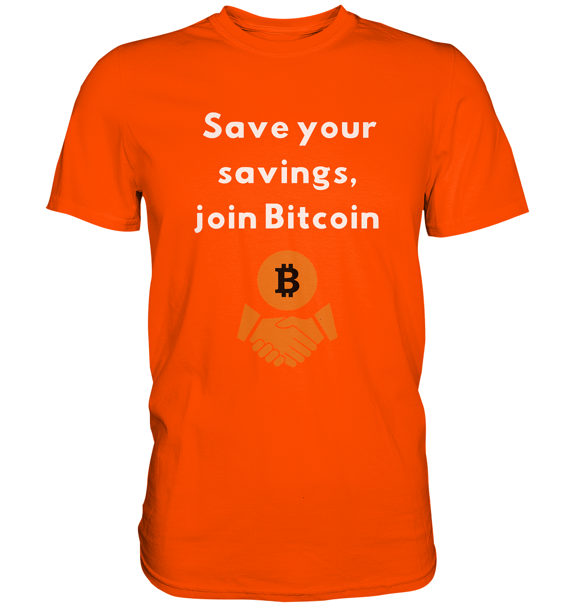 Save your savings join Bitcoin (Ladies Collection 21% Rabatt bis zum Halving 2024) - Premium Shirt