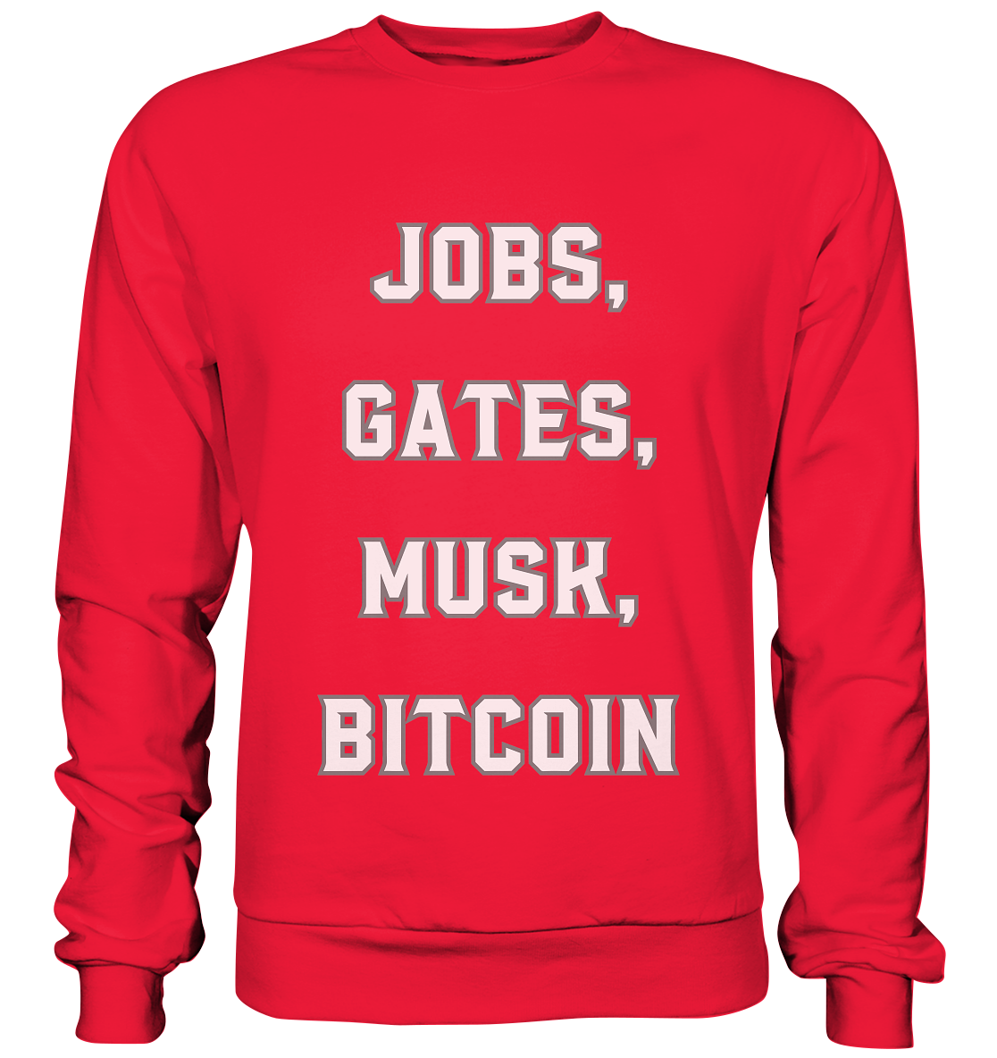Steve Jobs, Bill Gates, Elon Musk, BITCOIN - Premium Sweatshirt