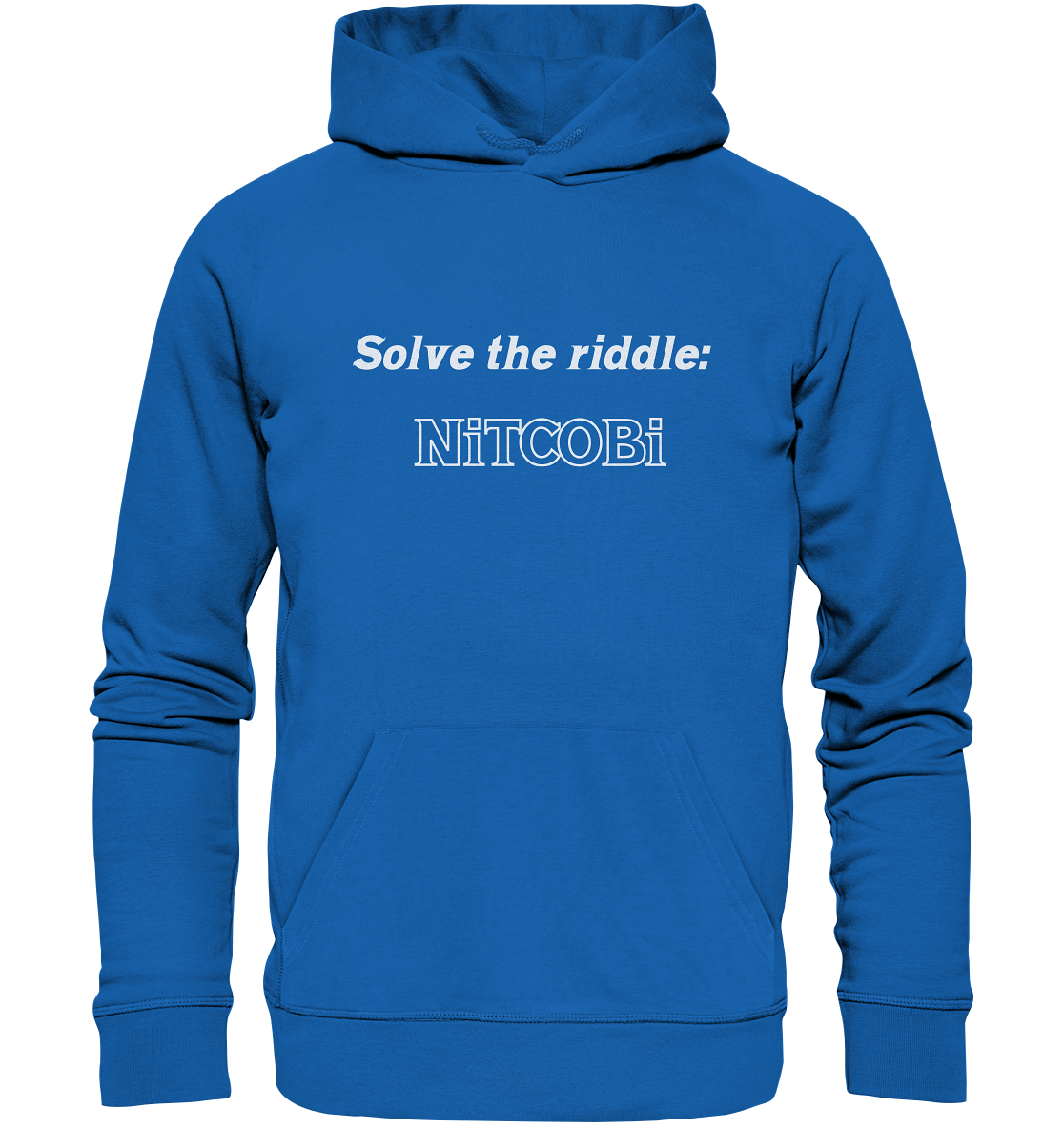 SOLVE THE RIDDLE - NiTCOBi - Premium Unisex Hoodie