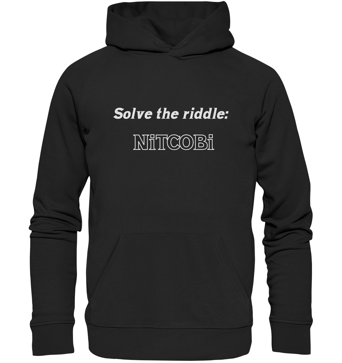SOLVE THE RIDDLE - NiTCOBi - Premium Unisex Hoodie