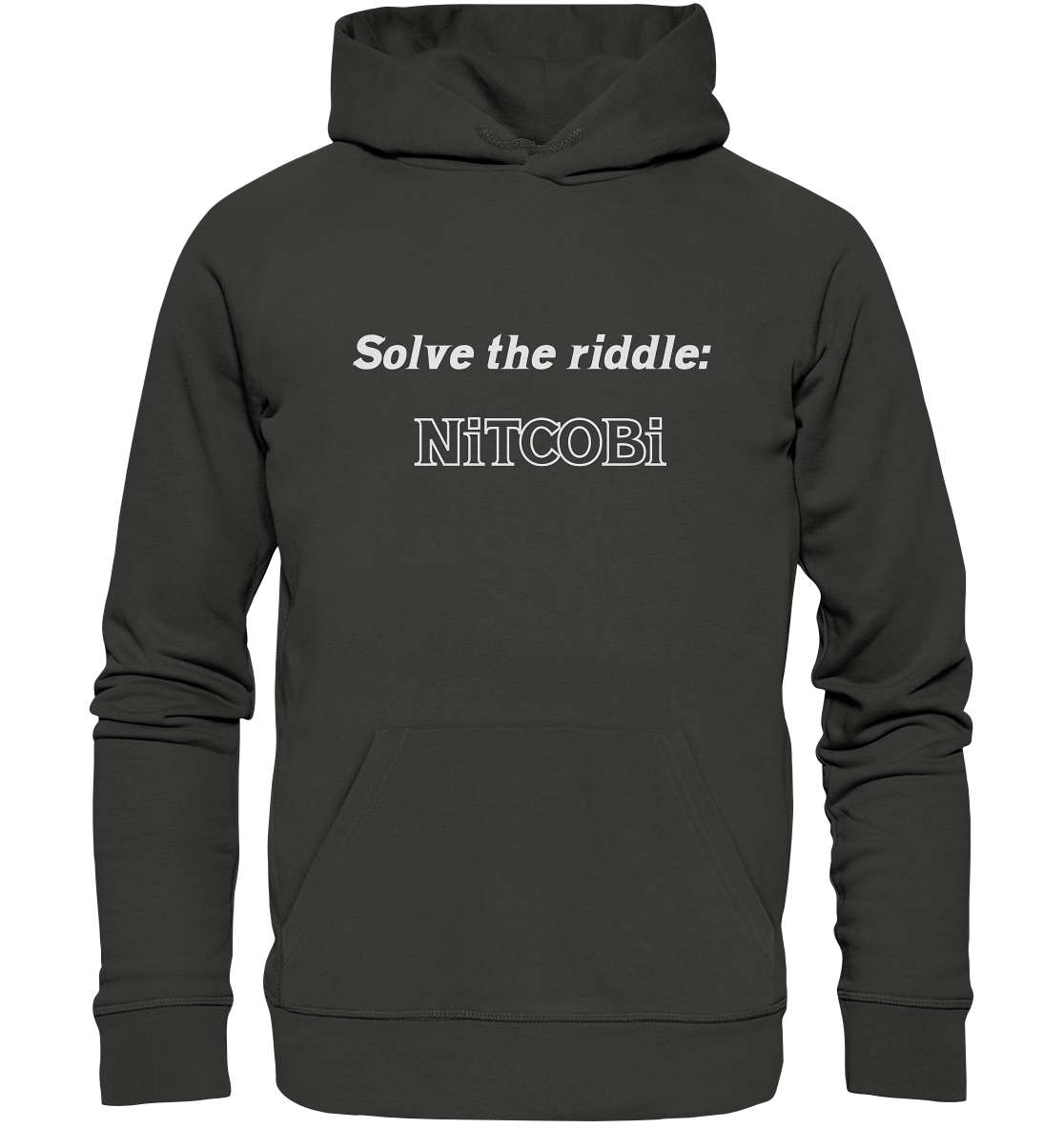 SOLVE THE RIDDLE - NiTCOBi - Premium Unisex Hoodie