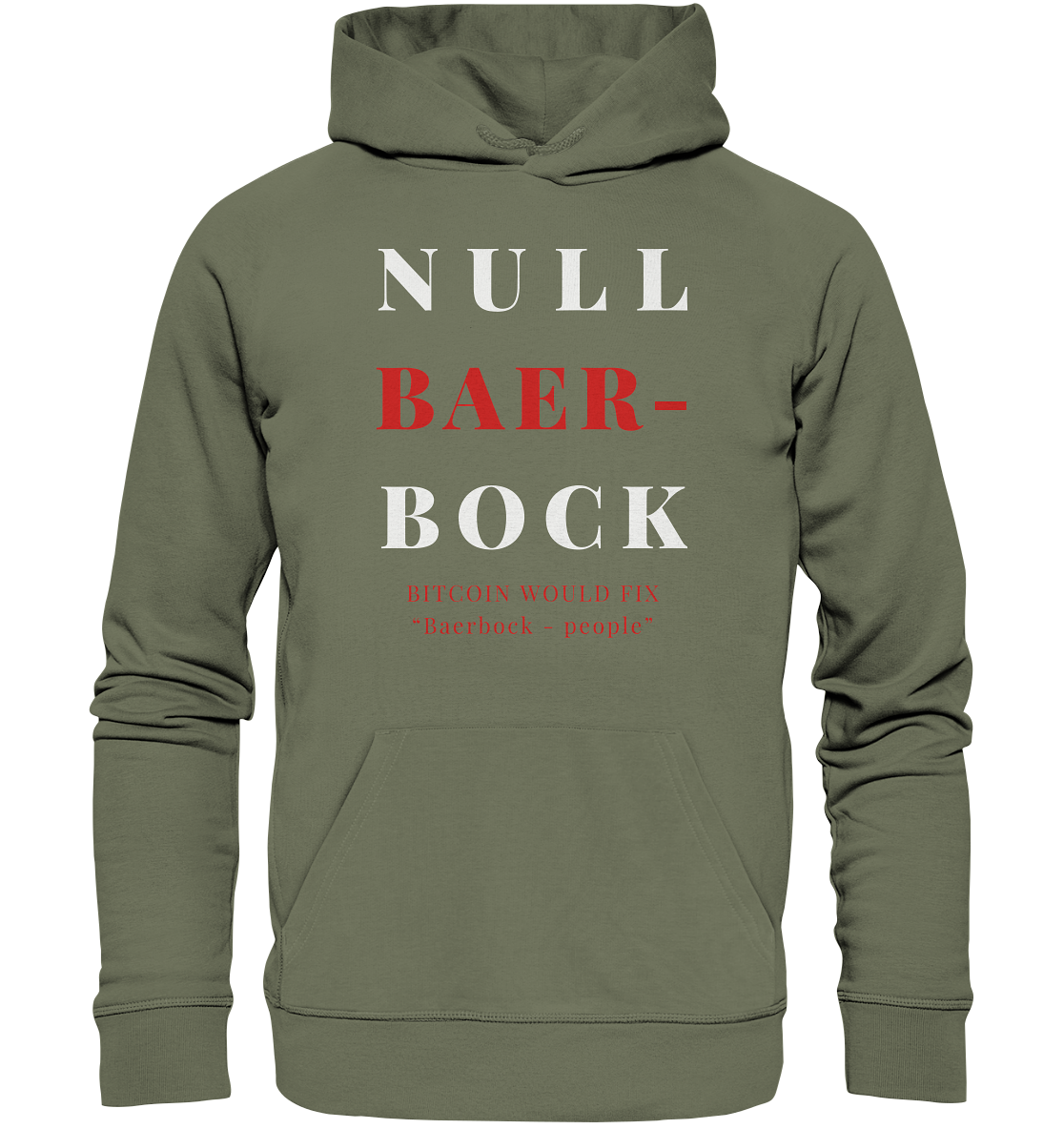 BAERBOCK? BITCOIN WOULD FIX "Baerbock-people" - STUDY BITCOIN  - Premium Unisex Hoodie