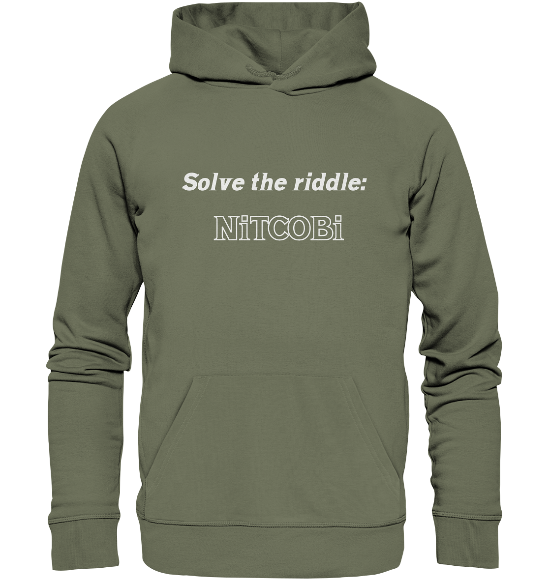 SOLVE THE RIDDLE - NiTCOBi - Premium Unisex Hoodie