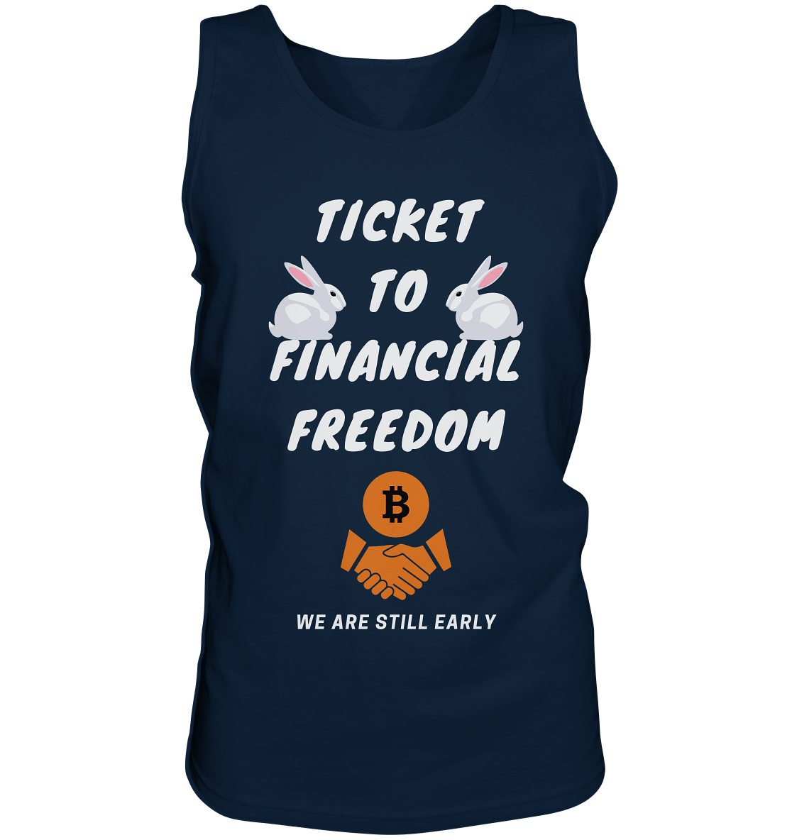 TICKET TO FINANCIAL FREEDOM - sitting rabbits - Tank-Top