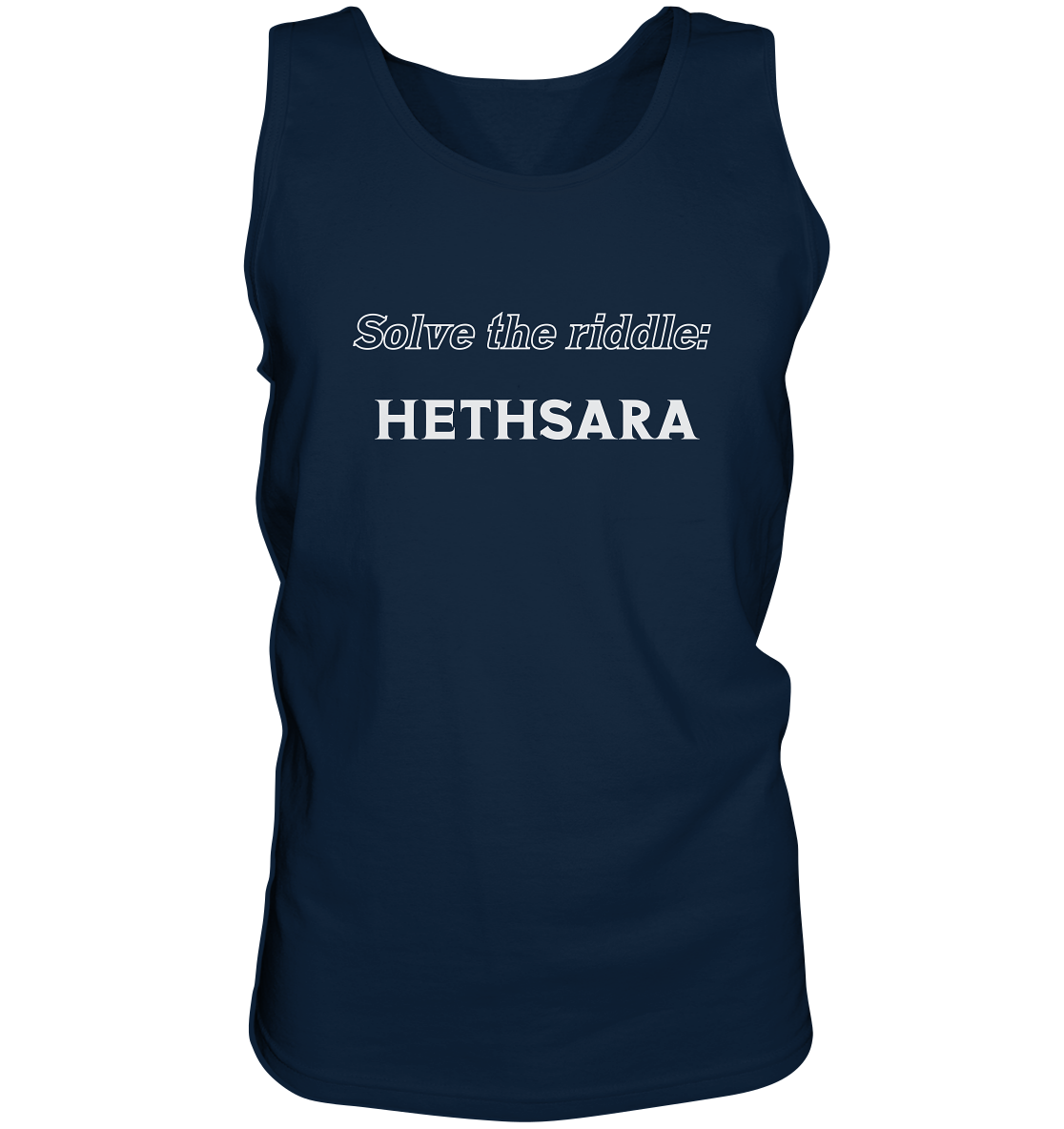 SOLVE THE RIDDLE - HETHSARA - Tank-Top