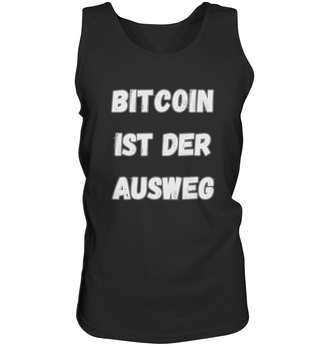 BITCOIN IST DER AUSWEG - Tank-Top