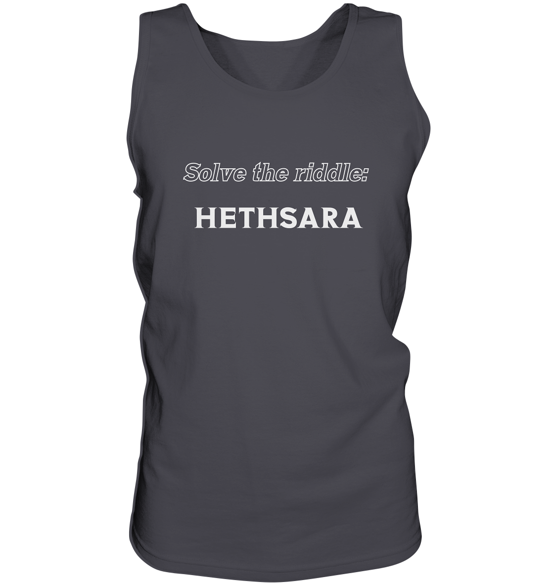 SOLVE THE RIDDLE - HETHSARA - Tank-Top