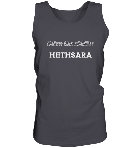 SOLVE THE RIDDLE - HETHSARA - Tank-Top