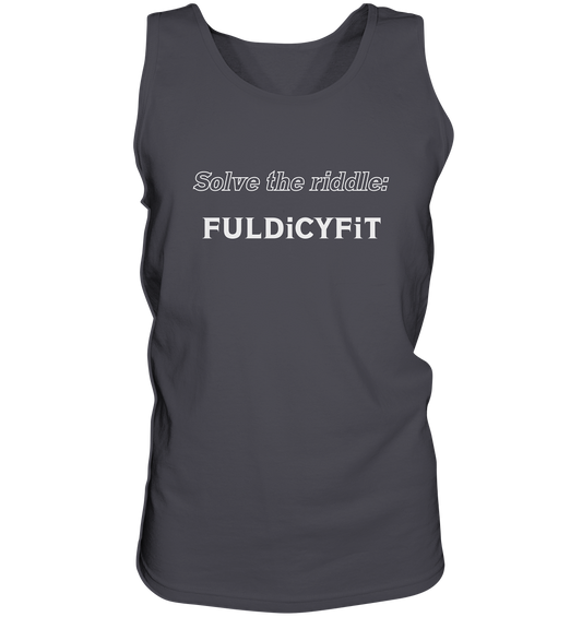 SOLVE THE RIDDLE - FULDiCYFiT - Tank-Top