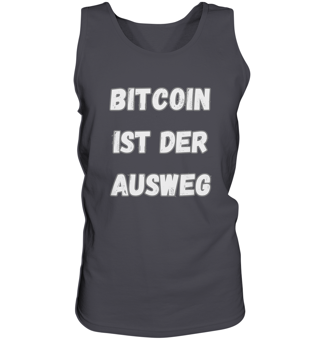 BITCOIN IST DER AUSWEG - Tank-Top