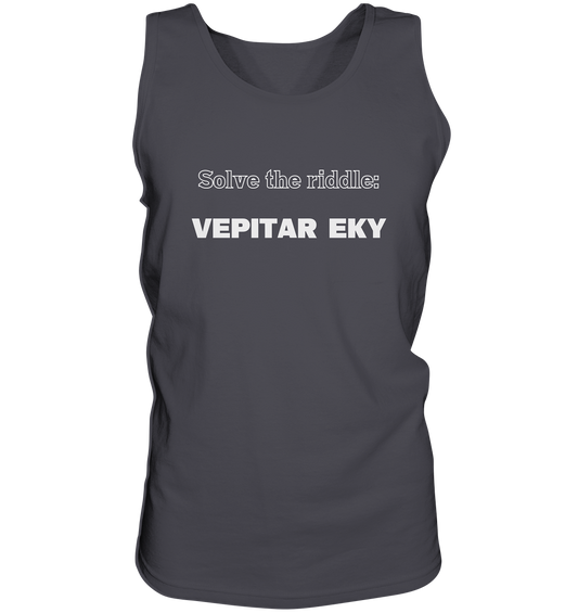 SOLVE THE RIDDLE - VEPITAR EKY - Tank-Top