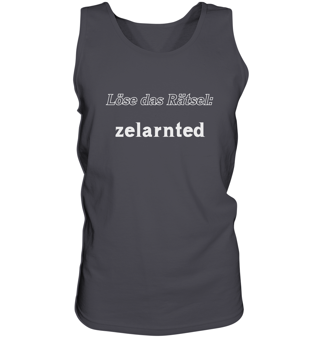 Löse das Rätsel - zelarnted - Tank-Top