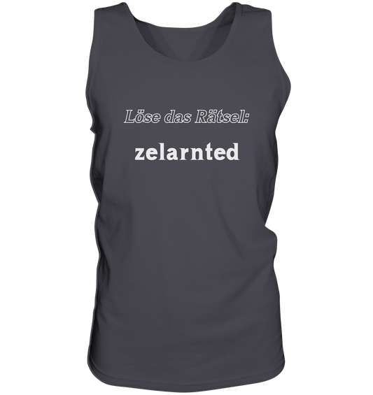 Löse das Rätsel - zelarnted - Tank-Top