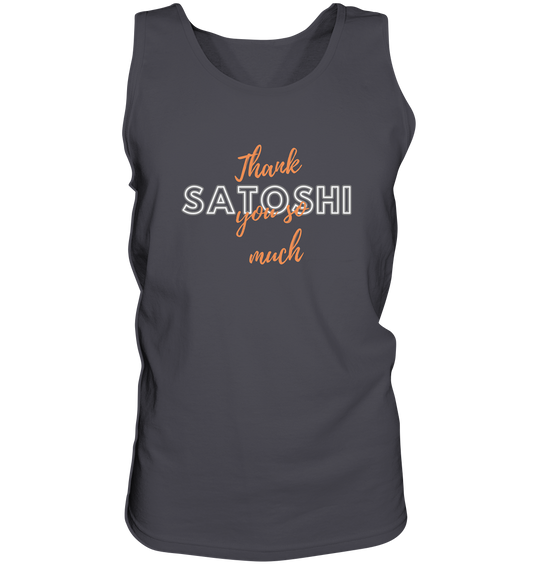 THANK YOU SO MUCH SATOSHI (Variante Chaos) - Tank-Top