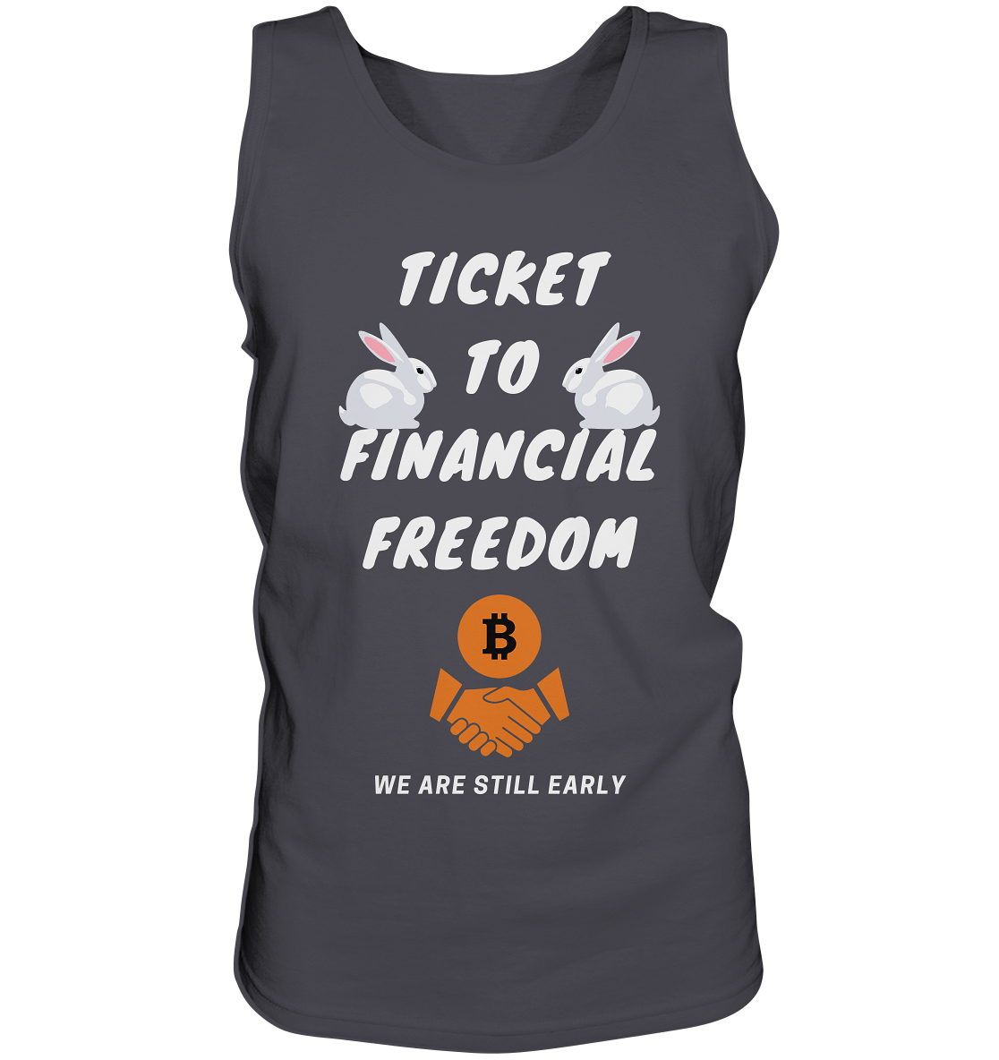 TICKET TO FINANCIAL FREEDOM - sitting rabbits - Tank-Top