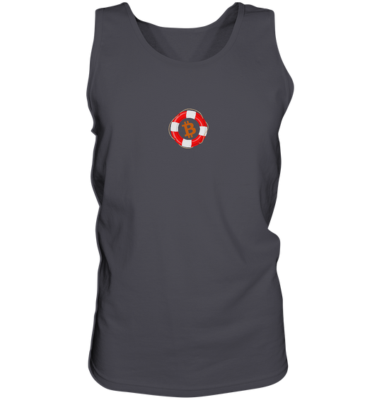 Minimalistisch Rettungsring Bitcoin - Tank-Top