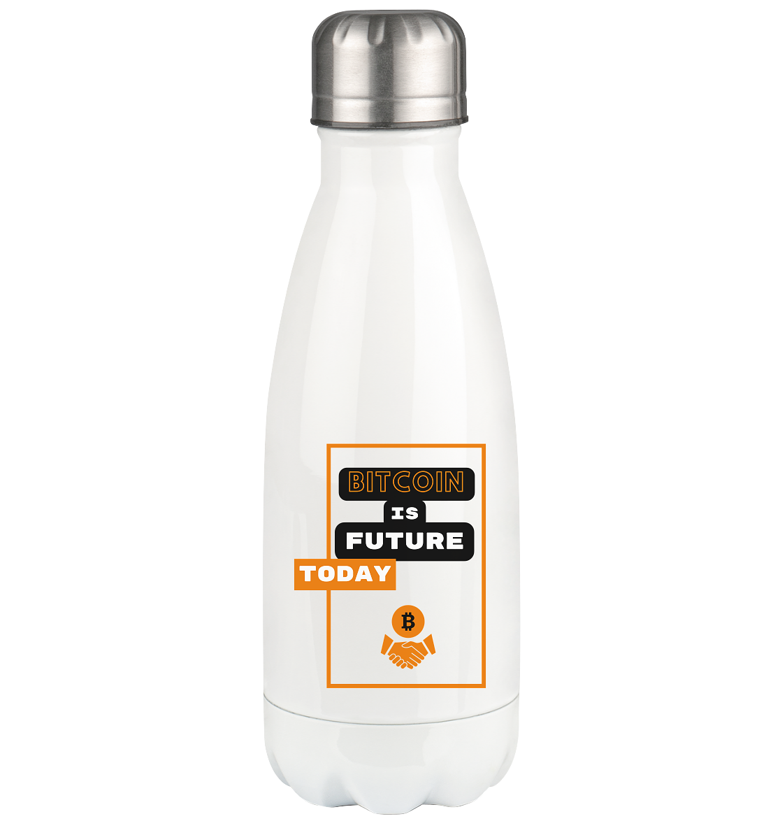 BITCOIN is FUTURE TODAY - Thermoflasche 350ml