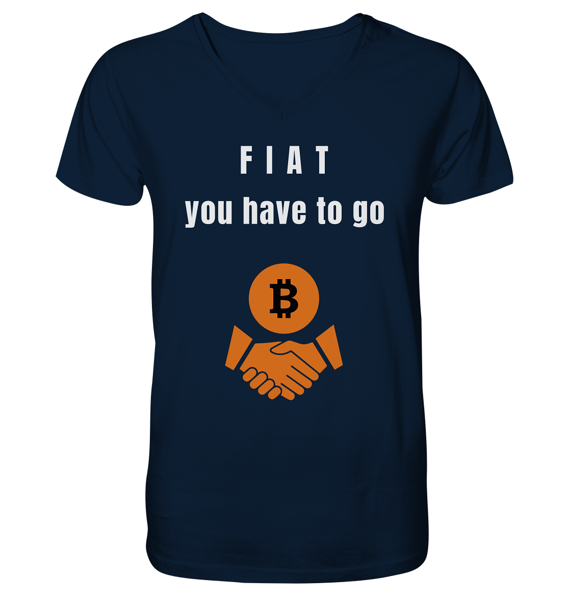 FIAT you have to go - V-Neck Shirt