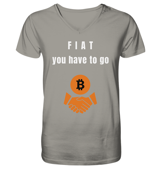 FIAT you have to go - V-Neck Shirt