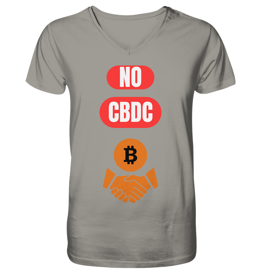 NO CBDC - V-Neck Shirt