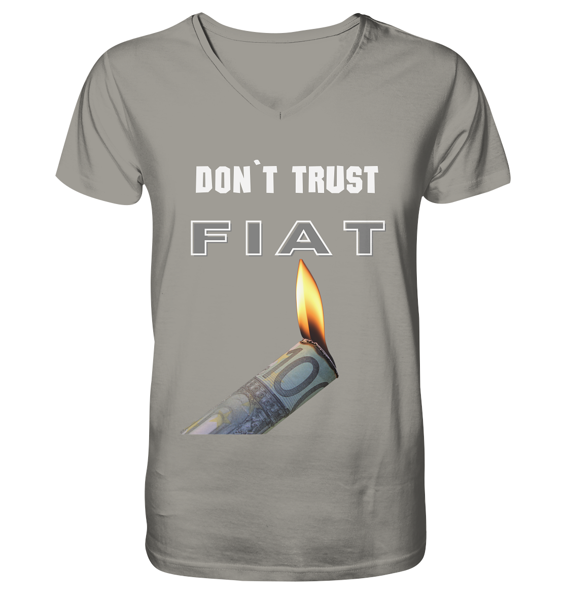 DON`T TRUST FIAT - V-Neck Shirt